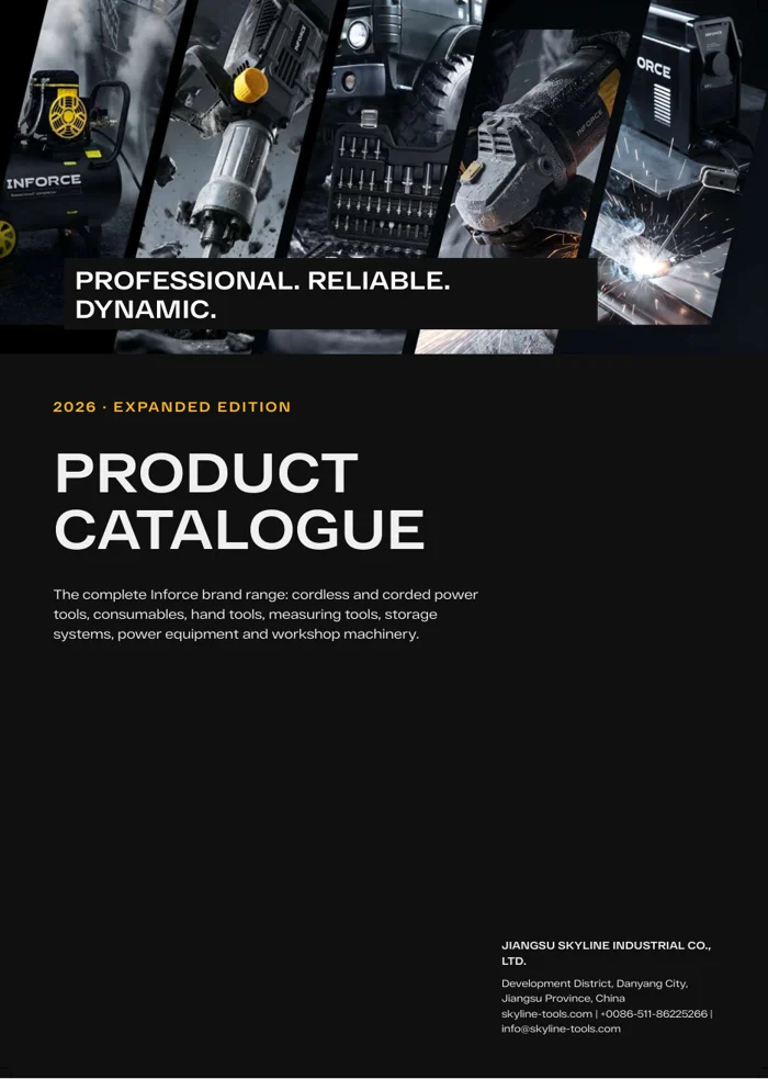 Cover of the INFORCE product catalogue 2026